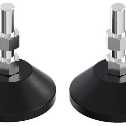 Atdec ADB-FL Foot Leveller Set for Digital Signage Stands (Pack of 2)