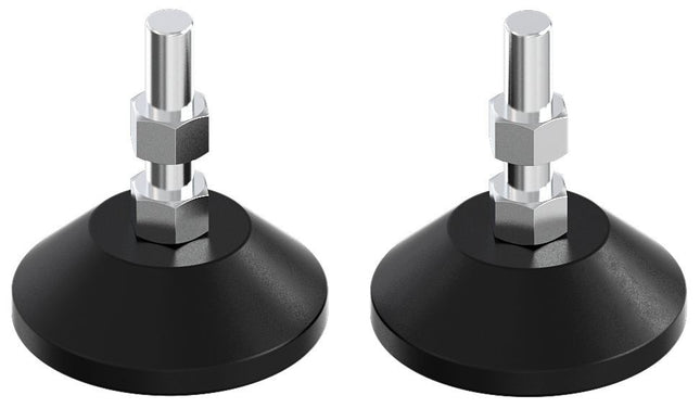 Atdec ADB-FL Foot Leveller Set for Digital Signage Stands (Pack of 2)
