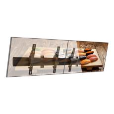 Atdec ADBS-2X1-17TW Dual Display Wall Mount for Digital Menu Boards
