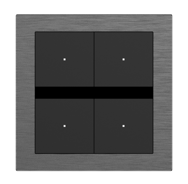 Akubela K32-B4-EU-KIT KNX Smart Button Panel with OLED & Frame