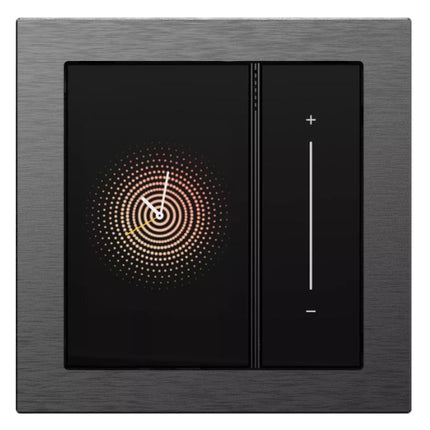 Akubela K32-B4-EU Aura Series 4-Button KNX Smart Wall Panel with OLED
