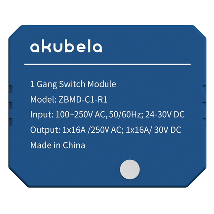 Akubela TYSH-B23 ZigBee Smart Boiler Switch 4400W High-Power Touch Control