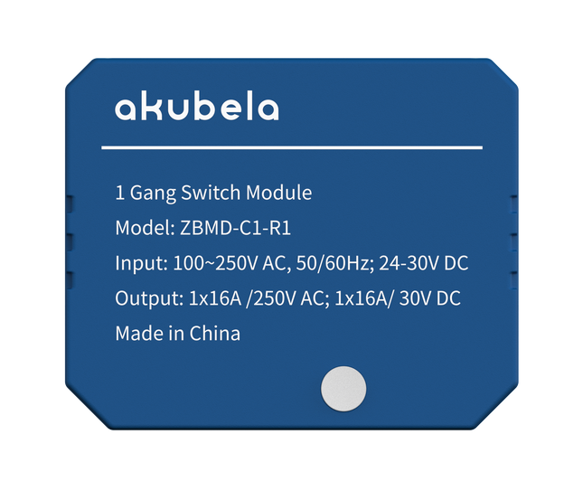 Akubela TYSH-B23 ZigBee Smart Boiler Switch 4400W High-Power Touch Control
