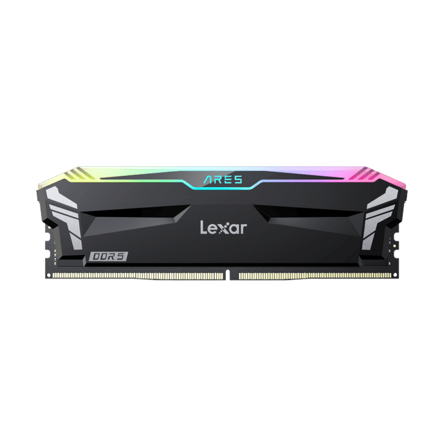 Lexar ARES RGB DDR5 32GB Kit 6400MT/s Gaming Desktop Memory with RGB