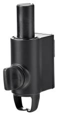 Atdec AWM-LC-B Channel Clamp for Monitor Arms - Black Aluminum