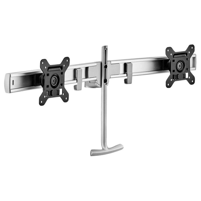 Atdec AWM-LR-S Dual Monitor Crossbar Silver for 27" Displays