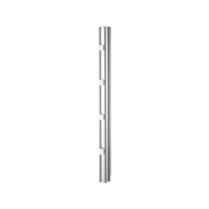 Atdec AWM-P75G-W 750mm Tall Monitor Mount Post Silver with White Trim