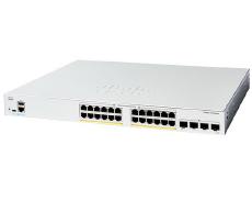 Cisco C1200-24FP-4G 24-Port Gigabit PoE+ Switch with 375W Budget
