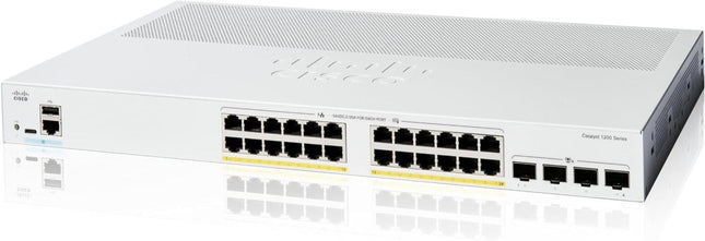 Cisco C1000-24P-4X-L 24-Port Gigabit PoE+ Switch 195W 4x 10G SFP+