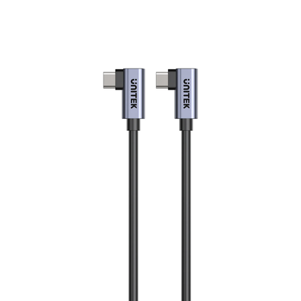 Unitek C14147A 100W USB-C Dual 90-Degree Fast Charging Cable
