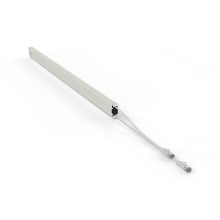 Patchbox One 46RU STP White Retractable Cat.6a Cable Cassette