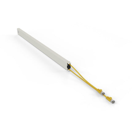Patchbox One 46RU Cat.6a STP Retractable Cable Cassette Yellow