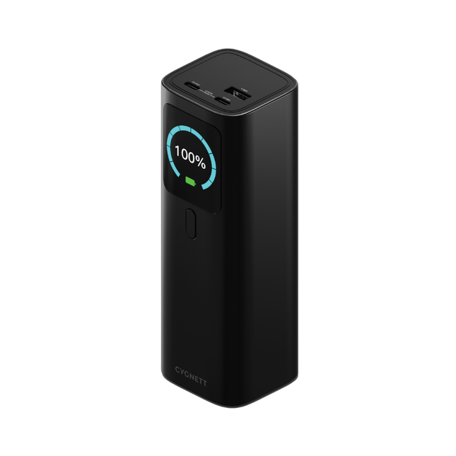Cygnett HighPWR 27K 148W PD 3.1 Laptop Power Bank with Travel Case