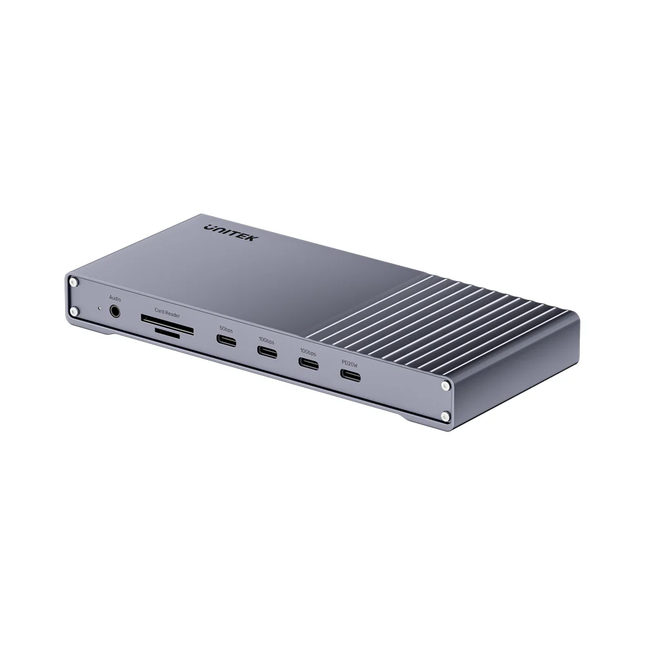 Unitek USB4 Triple Display Docking Station 40Gbps 8K with Power Delivery