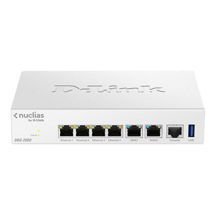 D-Link DBG-2000 Nuclias Cloud SD-WAN Security Gateway with IPS