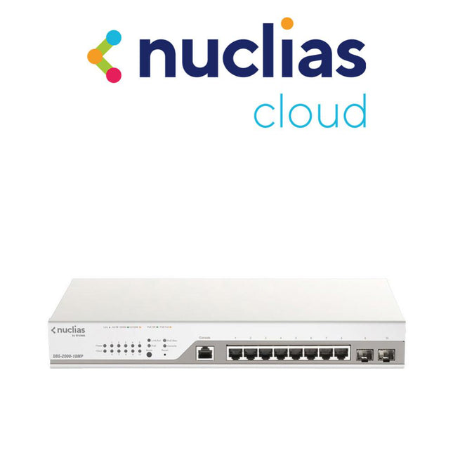 D-Link DGS-1210-10 10-Port Gigabit Smart Managed Switch with L2+ Features