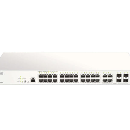 D-Link DBS-2000-28MP 28-Port Cloud-Managed Gigabit PoE Switch 370W