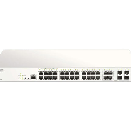 D-Link DBS-2000-28MP 28-Port Cloud-Managed PoE+ Gigabit Switch 370W
