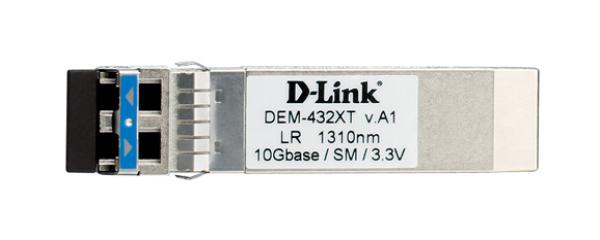 D-Link DEM-432XT 10GBase-LR SFP+ Transceiver 1310nm 10km Single-Mode