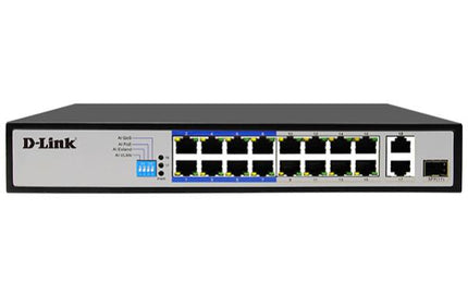 D-Link DES-1018MP 18-Port Fast Ethernet PoE Switch with 246W Budget