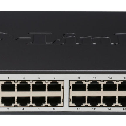 D-Link DGS-1024D 24-Port Gigabit Unmanaged Switch with Fanless Design