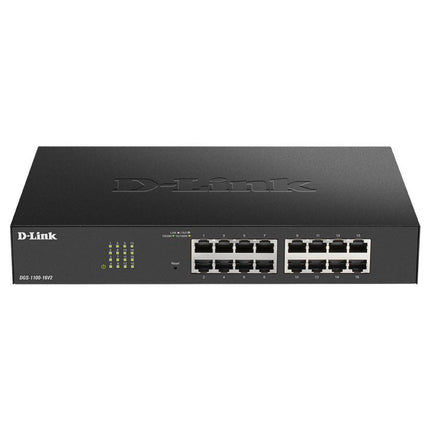 D-Link DGS-1100-16V2 16-Port Gigabit Smart Managed Switch with VLANs
