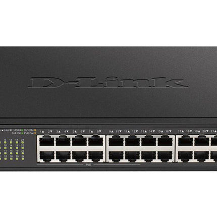 D-Link DGS-1100-24PV2 24-Port Gigabit PoE+ Smart Managed Switch