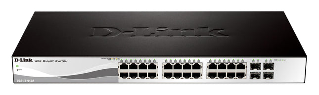 D-Link DGS-1210-28 28-Port Gigabit Smart Managed Switch with SFP Ports