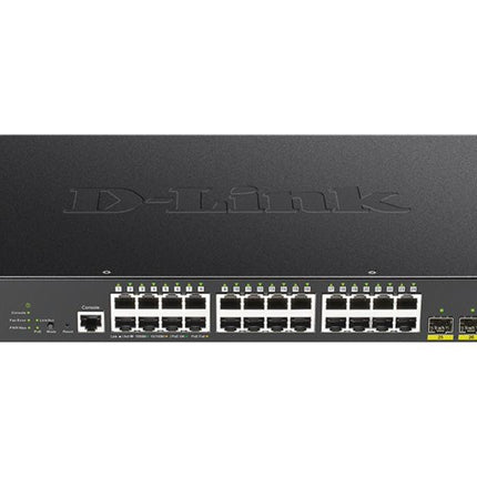 D-Link DGS-1210-28P 24-Port Gigabit Smart Managed PoE+ Switch 193W