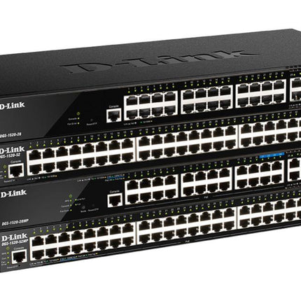 D-Link DGS-1210-28P 28-Port Gigabit Smart Managed PoE Switch 193W