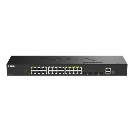 D-Link DGS-1510-28X 28-Port Stackable Smart Gigabit Switch with 10G SFP+