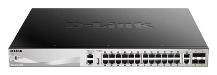 D-Link DGS-3130-30PS 30-Port Layer 3 Managed PoE Switch 370W Budget