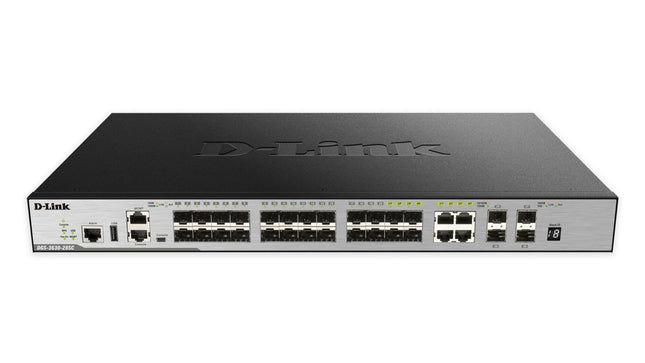 D-Link DGS-1210-28 Smart Managed Gigabit Switch 24 Ports + 4 SFP