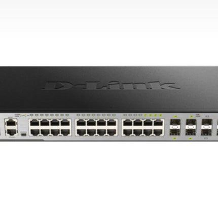D-Link DGS-1210-28 Smart Managed Gigabit Switch 24-Port with 4 SFP