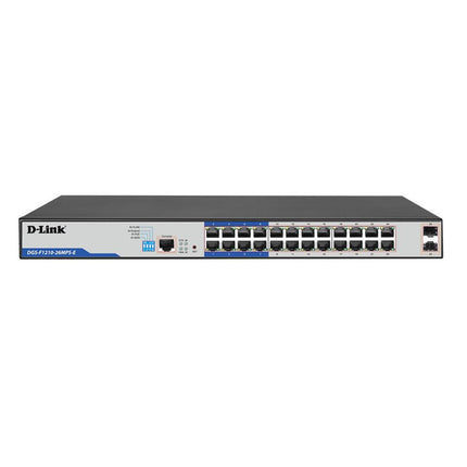 D-Link DGS-F1210-26MPS-E 26-Port Smart Managed PoE+ Switch 380W
