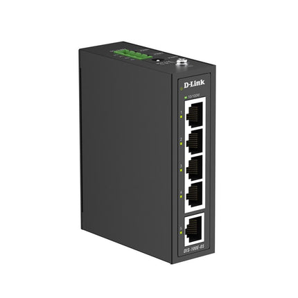 D-Link DIS-100G-5W Industrial 5-Port Gigabit Ethernet Switch