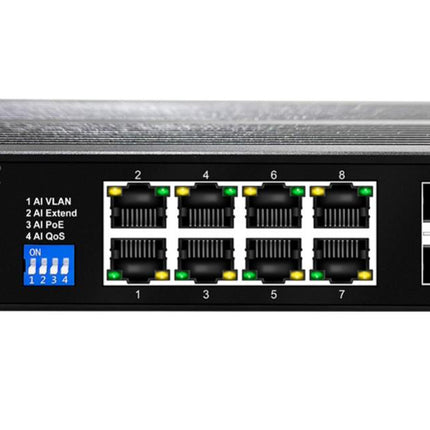 D-Link DGS-1010P 10-Port Gigabit PoE+ Switch with 125W Power Budget