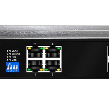 D-Link DSS-100E-6P 6-Port Fast Ethernet PoE Surveillance Switch