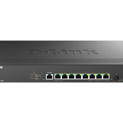 D-Link DGS-1210-08P 8-Port Gigabit Smart Managed PoE Switch with SFP