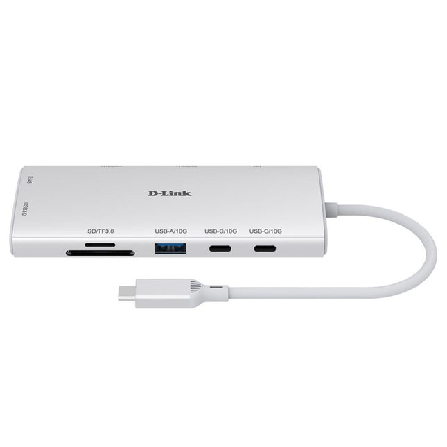 D-Link DUP-A01 10-in-1 USB-C Hub Dual 4K HDMI 100W Power Delivery