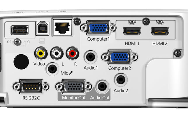 Epson EB-992F FHD 3Lcd 4000 Ansi Lumens Lan HDMI 16W Speaker Lamp Life Up To 12000 Hrs