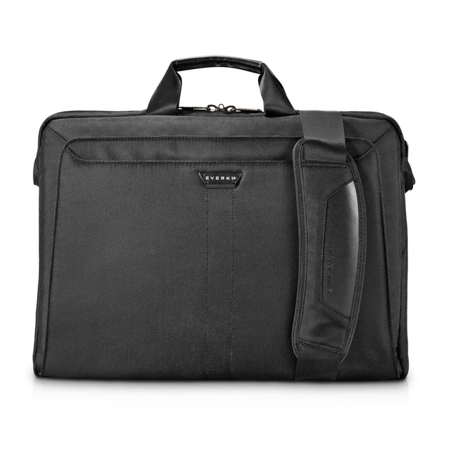 Everki Lunar 18.4" Laptop Briefcase with Leather Accents & Foam Padding