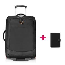 Everki EKB420 + EKW230 Travel Bundle - Laptop Trolley & RFID Passport Wallet
