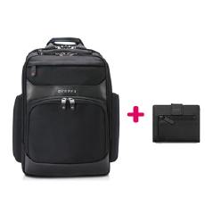 Everki Onyx EKP132 15.6" Laptop Backpack with Mesh Accessories Pouch