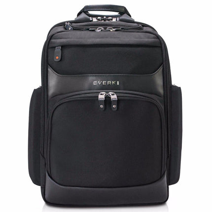 Everki Onyx Premium 17.3" Laptop Backpack with RFID & Leather Accents
