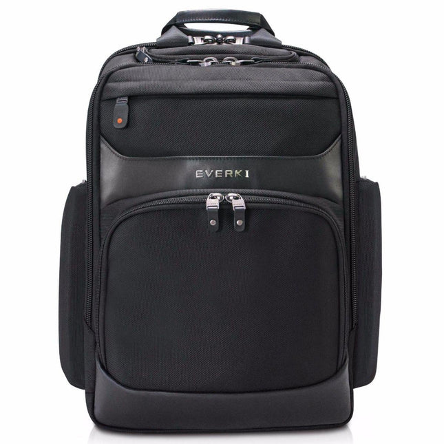 Everki Onyx Premium 17.3" Laptop Backpack with RFID & Leather Accents