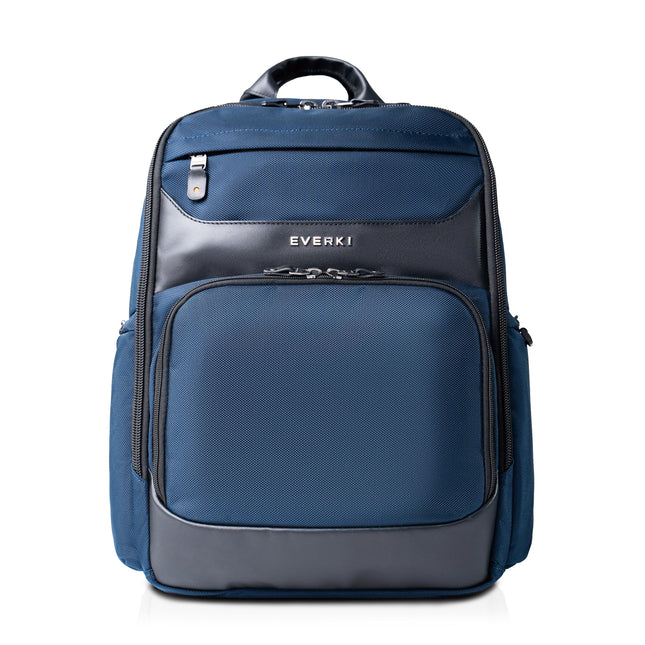 Everki Onyx Premium 15.6" Business Laptop Backpack with RFID - Navy