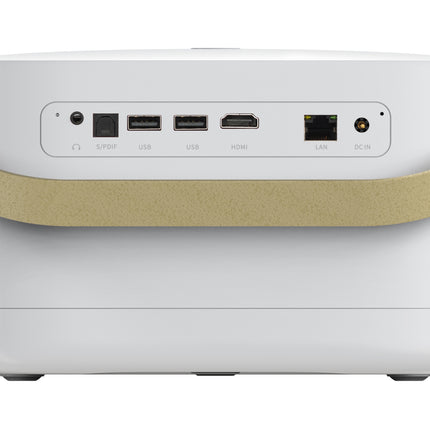 Wowoto F8 Plus DLP 1080P Smart LED Projector with 800 ANSI Lumens, Wireless Connectivity, Auto Keystone, and Built-In Android System