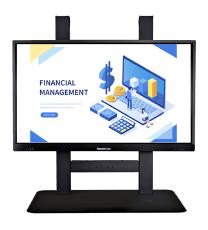 TouchBoard Free Standing Fixed Height Display Mount for 55-98 Panels