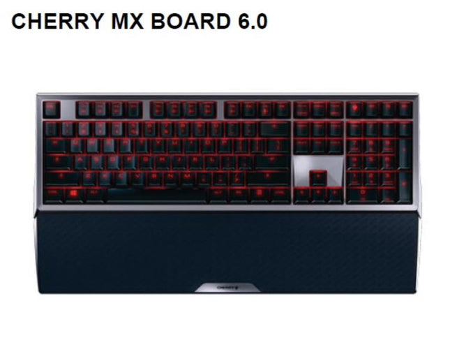 CHERRY G80-3930 MX Board 6.0 Mechanical Gaming Keyboard with Red Switches